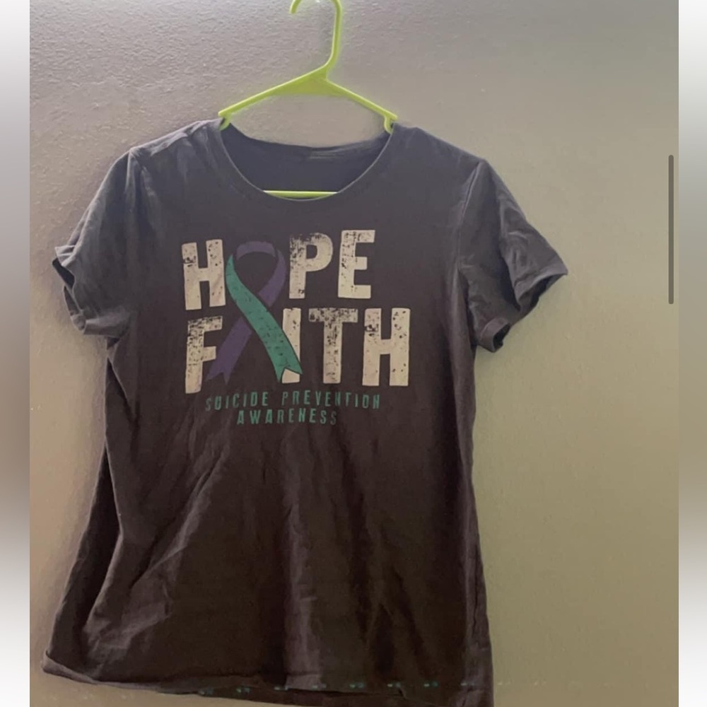 Suicide prevention shirt